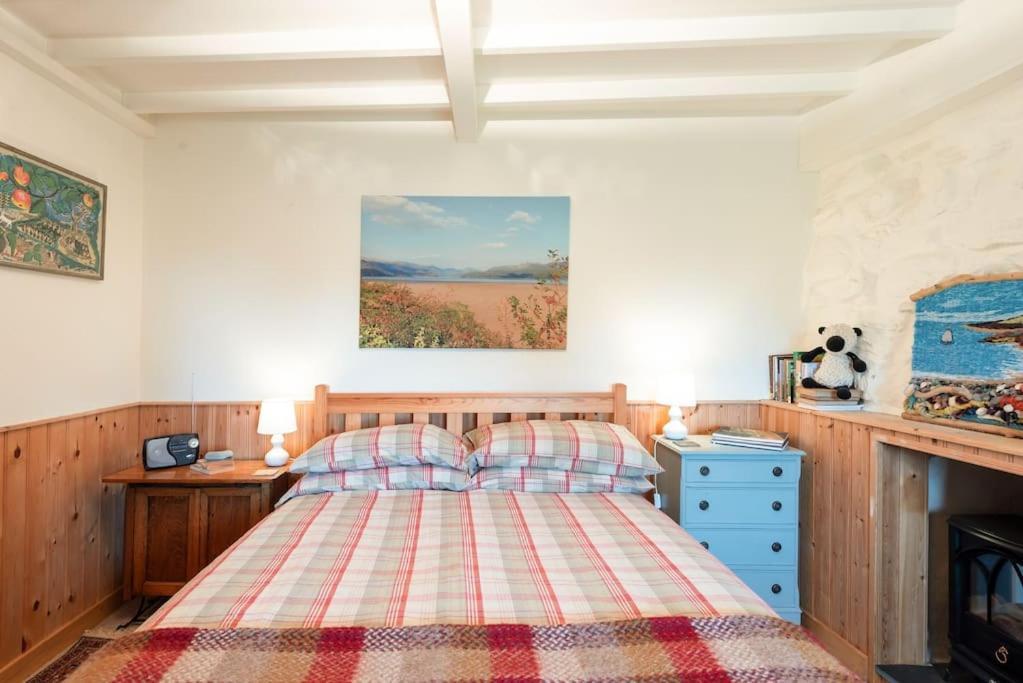 Traditional Stone Cottage With Sea Views In Snowdonia National Park Brynkir Eksteriør billede